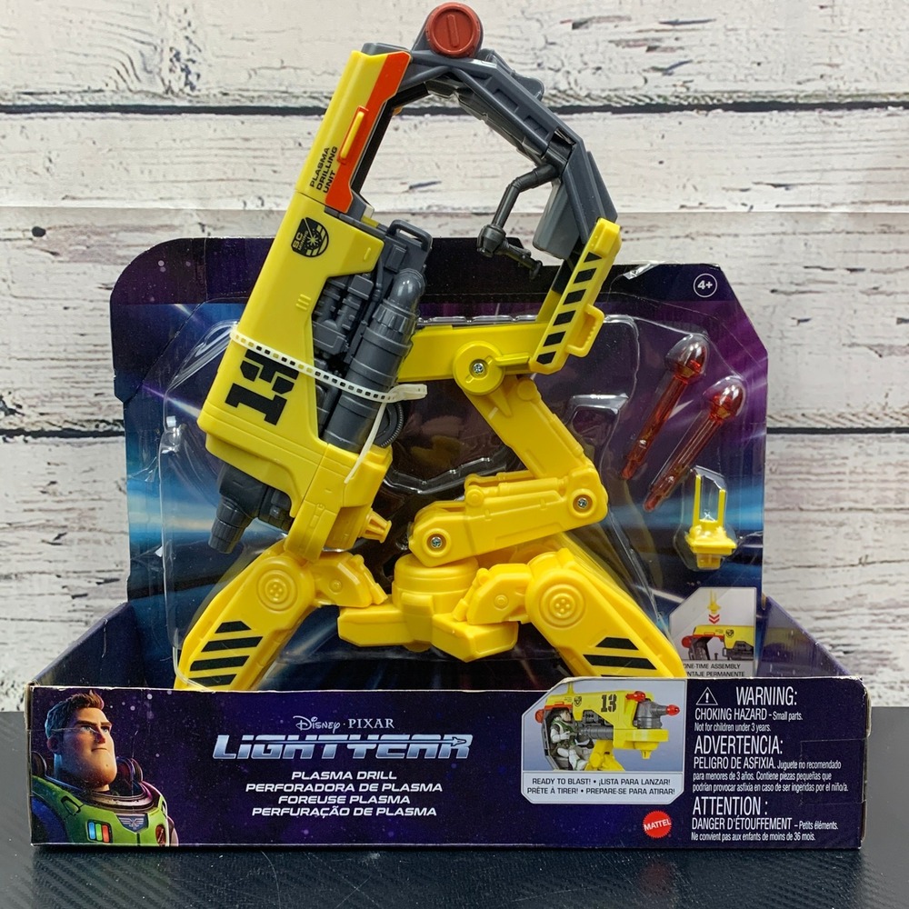 Disney Pixar‎ Lightyear Plasma Drill Roleplay Toy with Lights & Sounds NEW